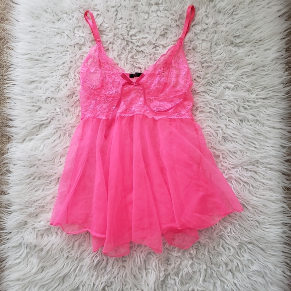 Neon Pink avid love lingerie - Picture 2 of 3